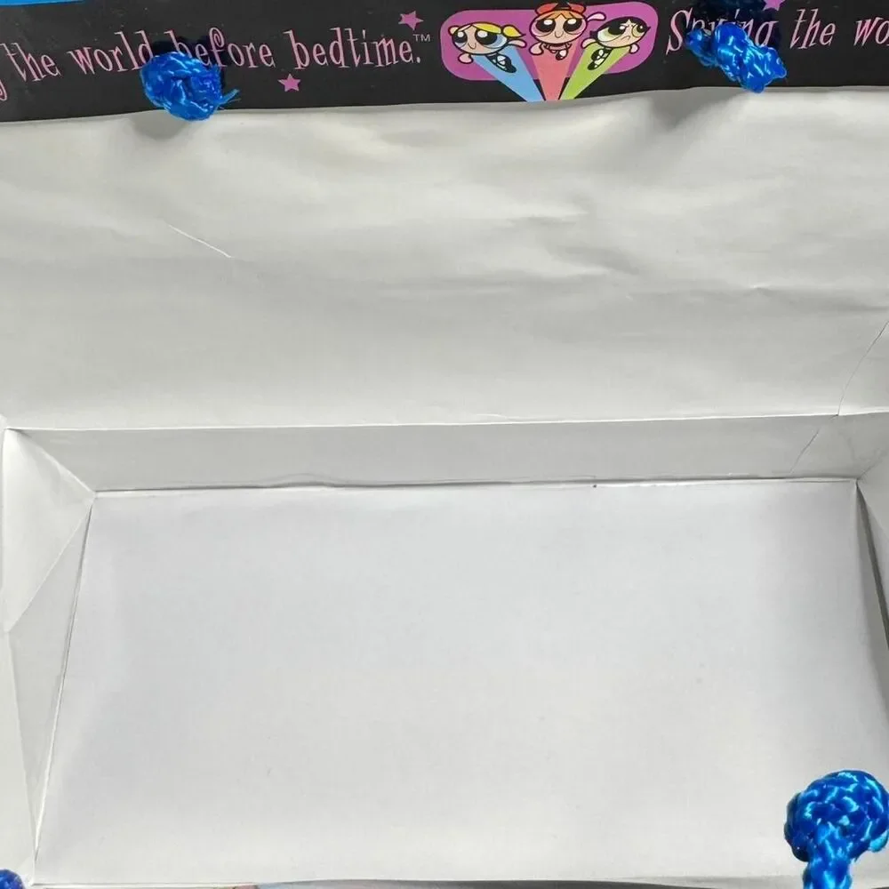 VTG 2001 Powerpuff Girls Gift Bag Collectible Y2K Nostalgia